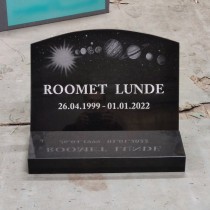 (50x35x3CM )  Hauaplaat + Graniidist alus