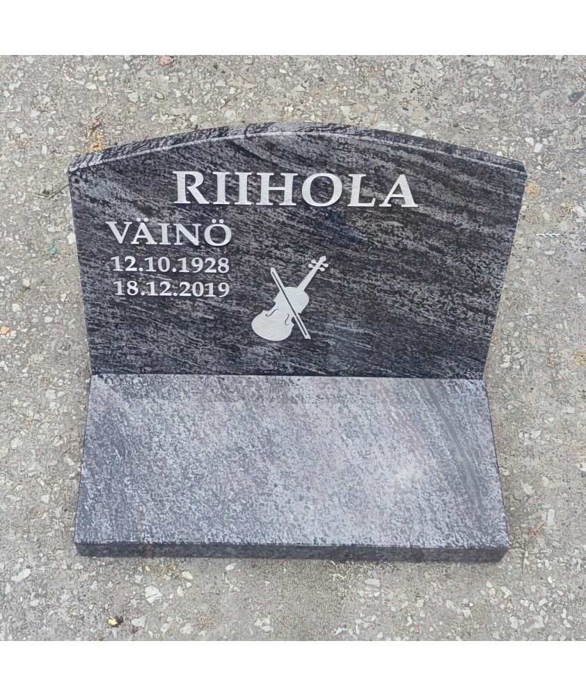 (50x35x3CM ) Надгробная плитка + Гранитная подставка (50x35x3CM ) Надгробная плитка + Гранитная подставка