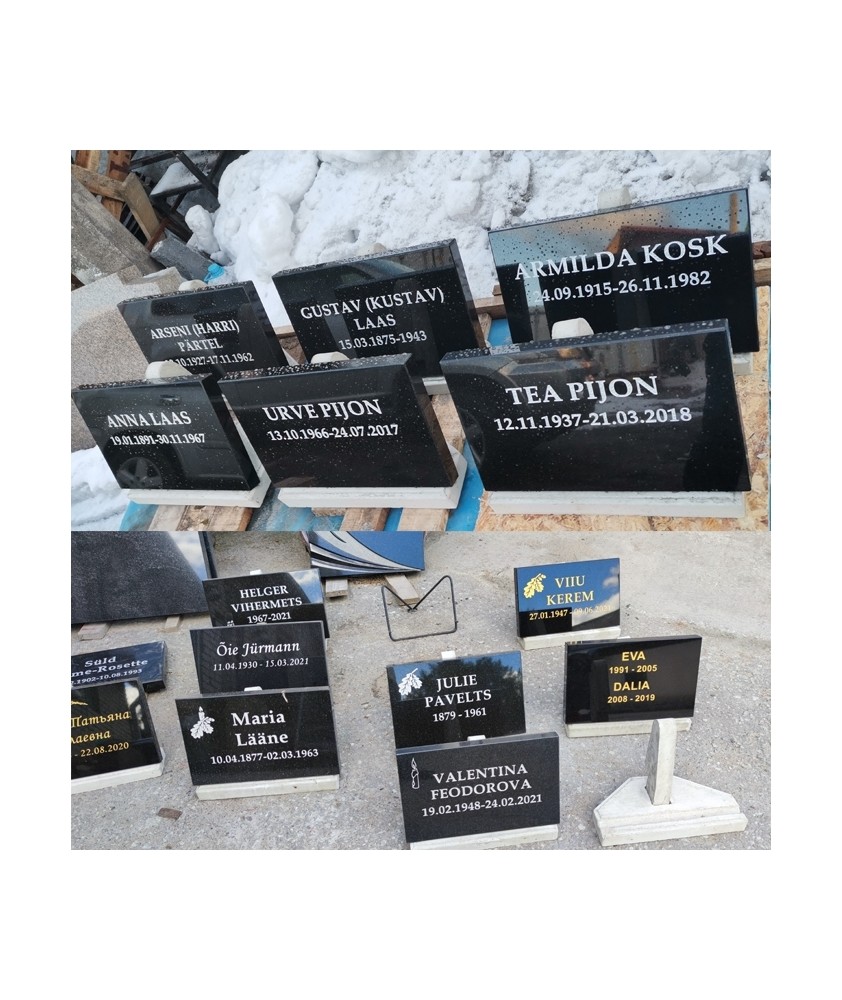 (40x25x3CM ) HAUAPLAAT KOOS GRAVEERINGUGA (40x25x3CM ) HAUAPLAAT KOOS GRAVEERINGUGA
