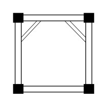 Цветник в двух углах (в голове)
