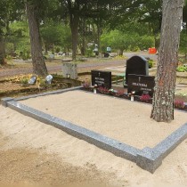 Graniidist hauapiire - Hauapiirded | Hauakivid | Hauaplaadid - Hauakivi Salong OÜ