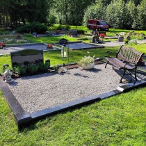 Гранитная оградa - Ограды для могил | Памятники | Надгробные плитки - Hauakivi Salong OÜ