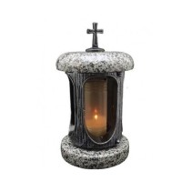 Гранитный могильный фонарь