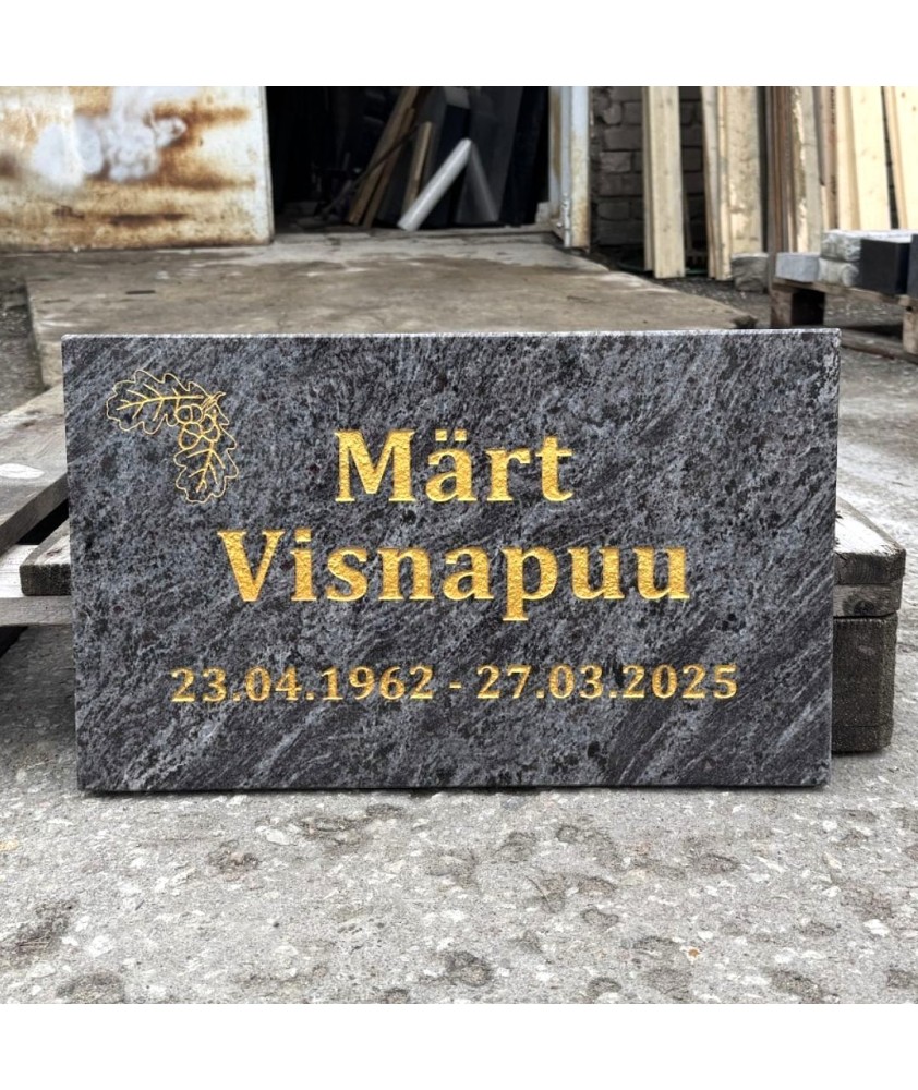 Hauaplaatide valmistamine | Mahla 64 Männikul - Tallinn